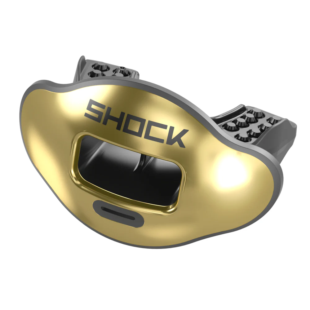Chrome Solid Max AirFlow Football Mouthguard