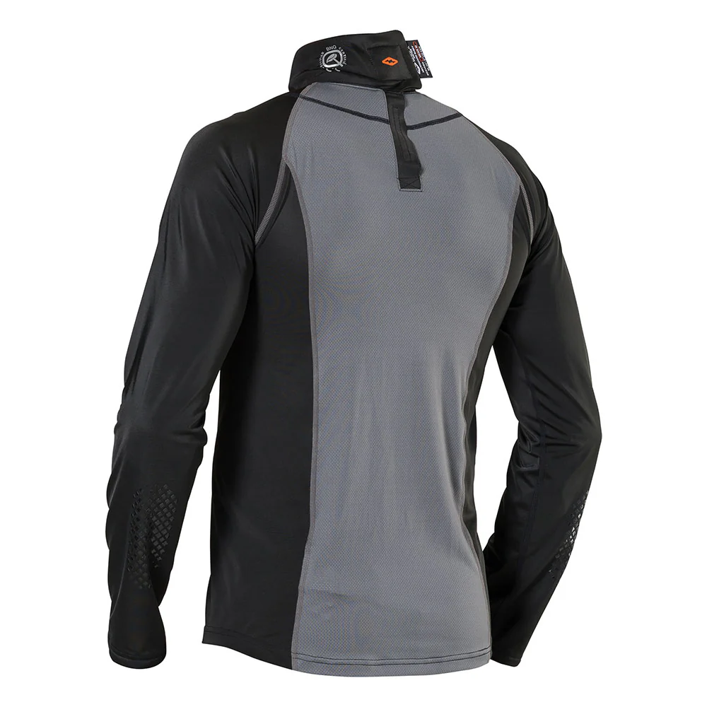 Ultra Compression Hockey Long Sleeve Shirt With Integrated Neck Guard - Image 5
