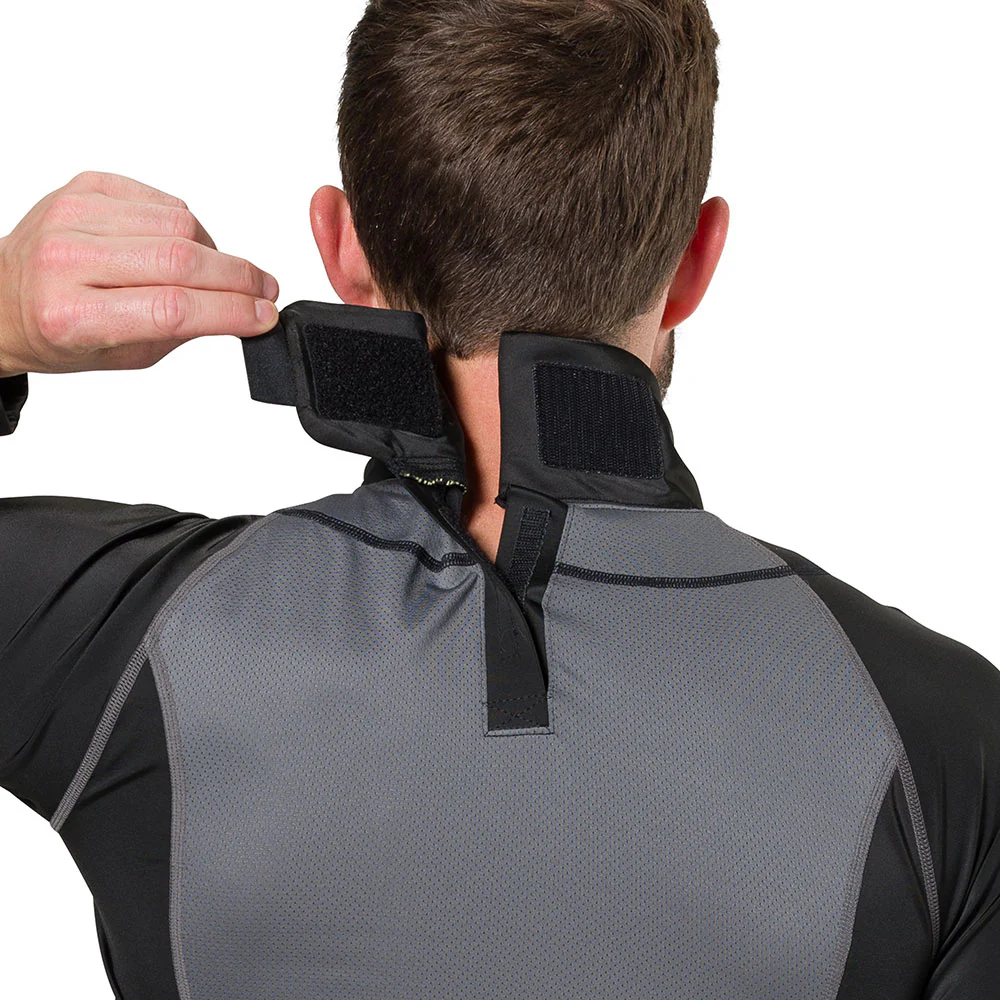 Ultra Compression Hockey Long Sleeve Shirt With Integrated Neck Guard - Image 7