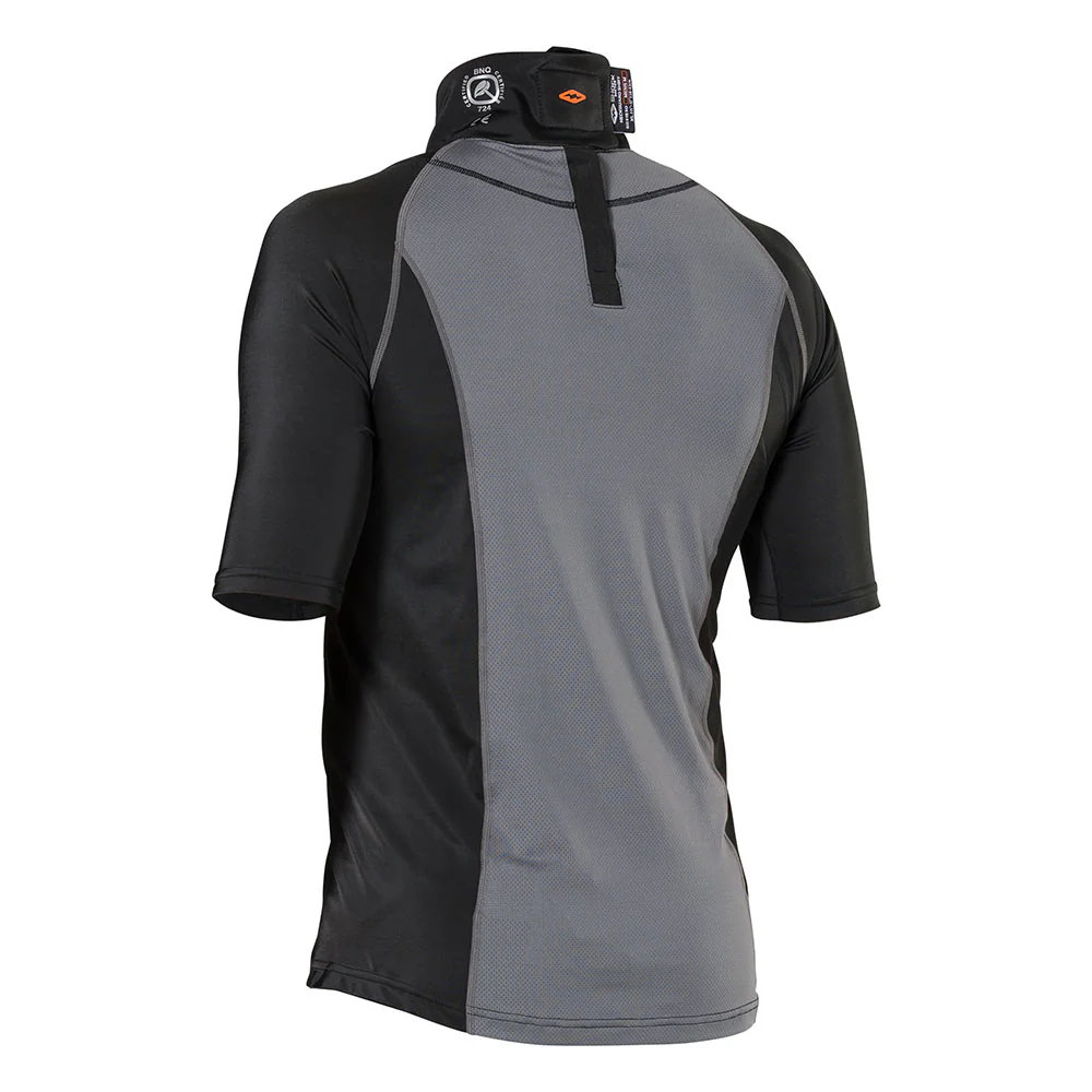 Ultra Compression Hockey Short Sleeve Shirt With Integrated Neck Guard - Image 8