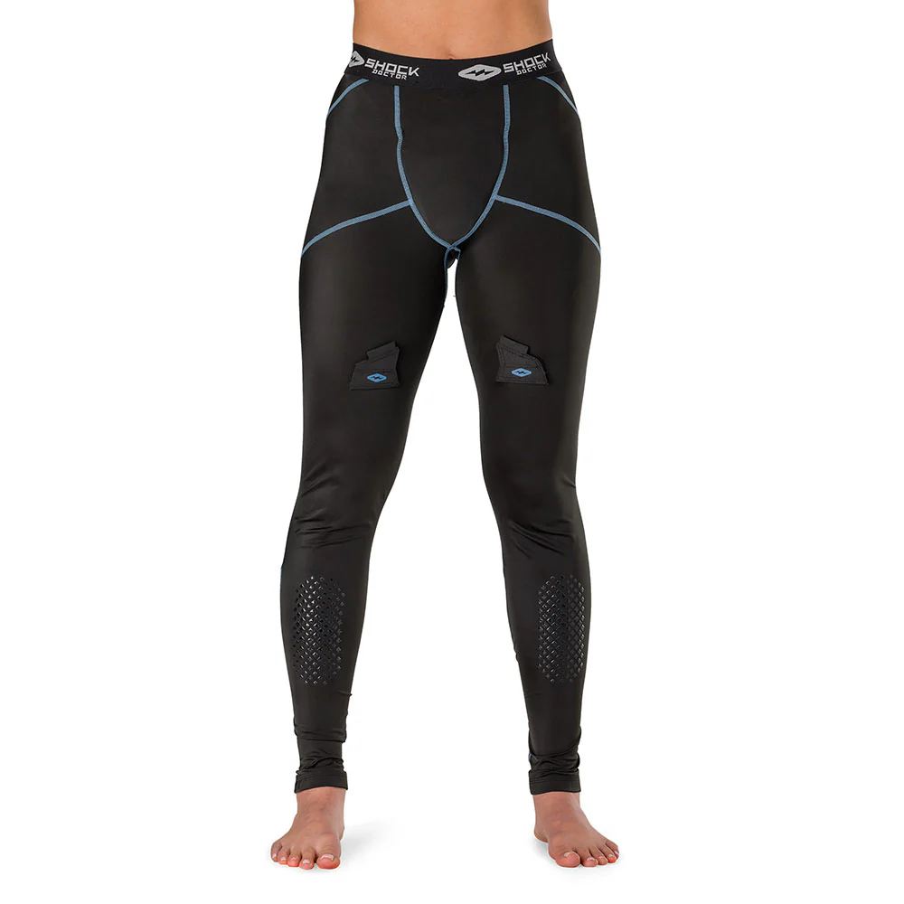 Women's Compression Cut Resistant Hockey Pant With Pelvic Protector - Image 3