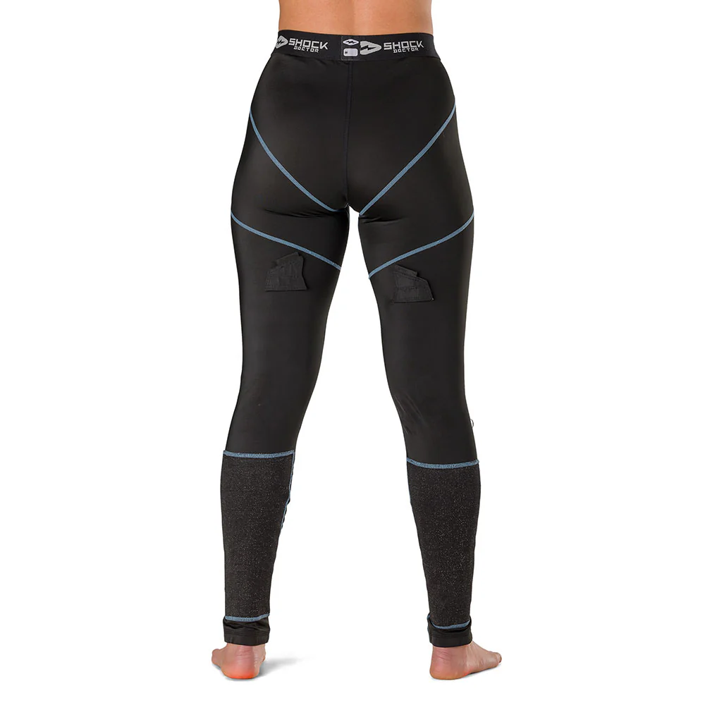 Women's Compression Cut Resistant Hockey Pant With Pelvic Protector - Image 4