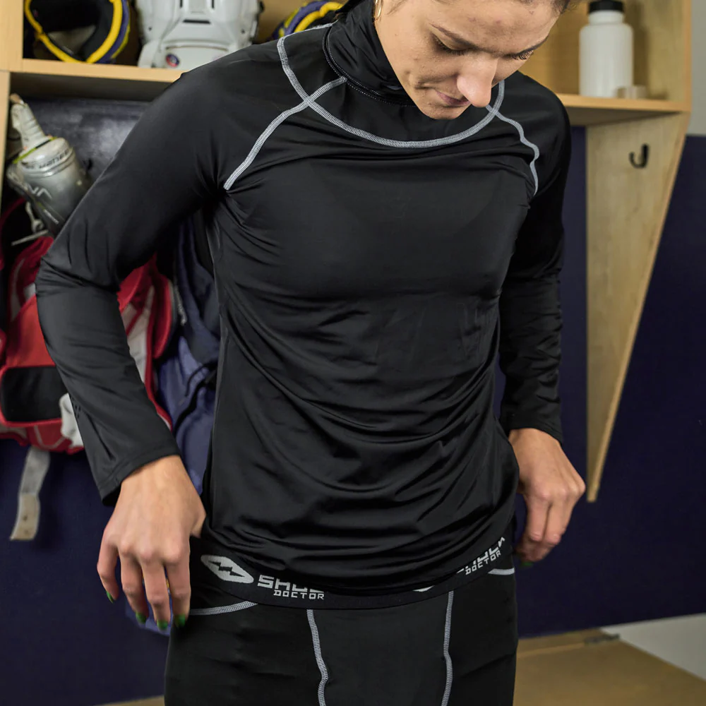 Women's Compression Hockey Pant With Pelvic Protector - Image 4