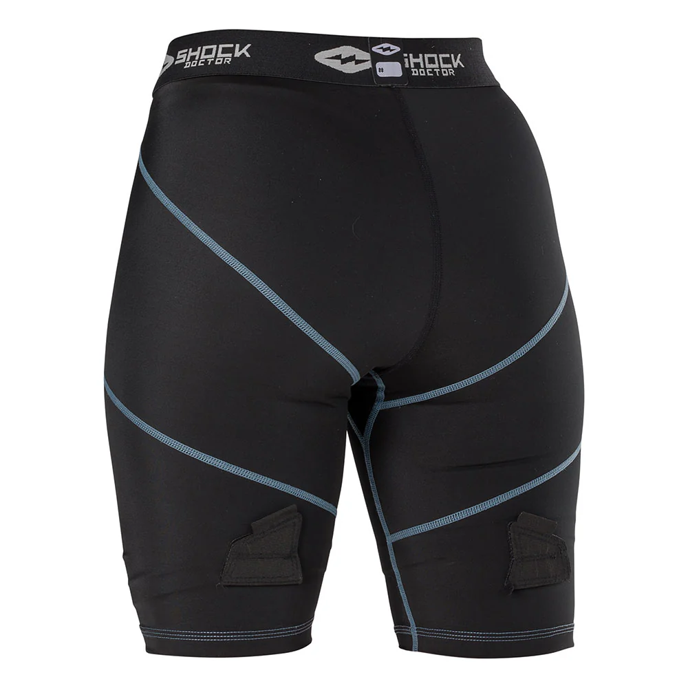 Women's Compression Hockey Short with Pelvic Protector - Image 4