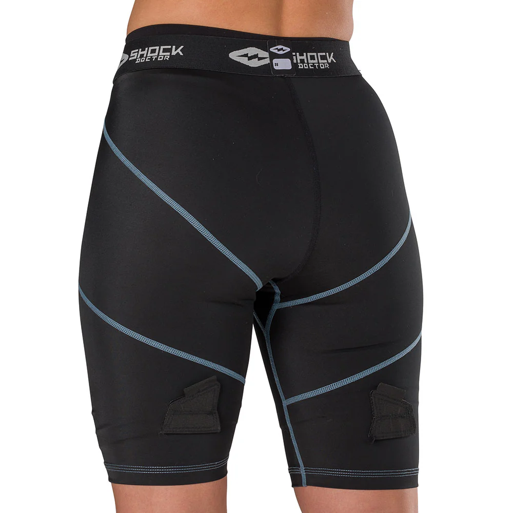 Women's Compression Hockey Short with Pelvic Protector - Image 5