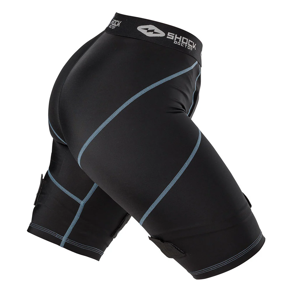 Women's Compression Hockey Short with Pelvic Protector - Image 6