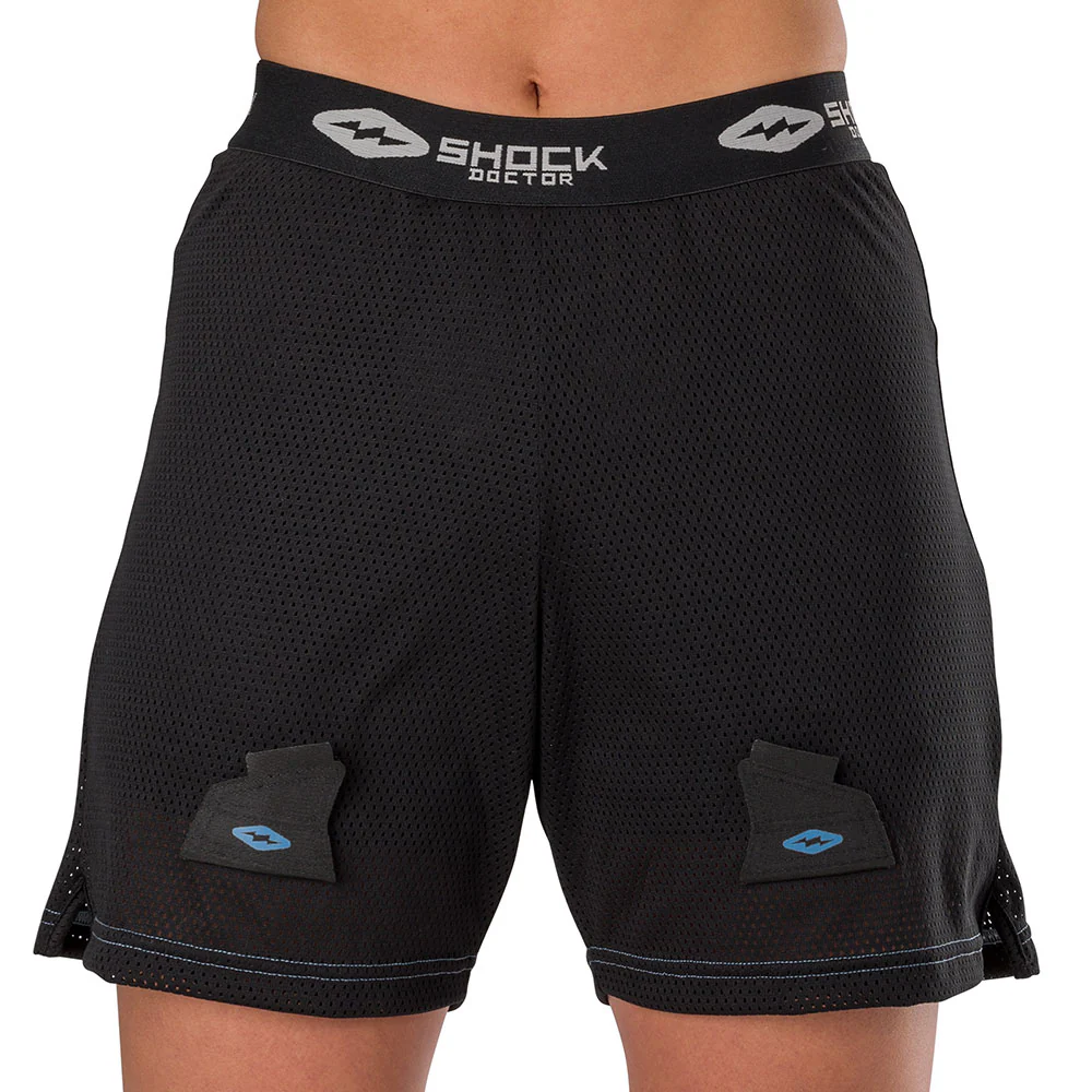 Women's Loose Hockey Short with Pelvic Protector - Image 3